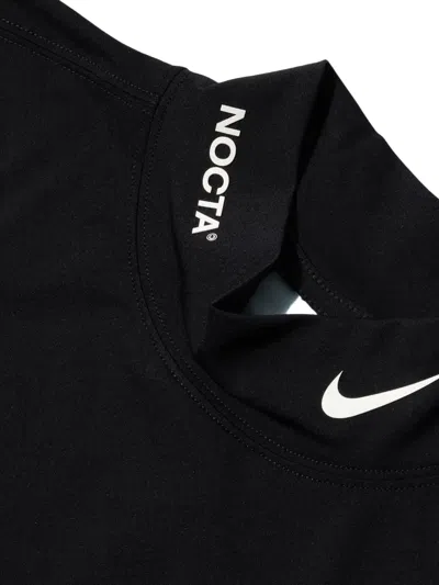 Nike X Drake Nocta Mock-neck Logo Top In Black