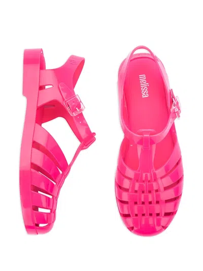 Melissa Strappy Open-toe Sandals In Pink