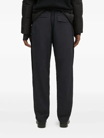 Undercover Panelled Drawstring Trousers In Black
