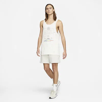 Nike As Men's  Sportswear Tank M2z Wellness Pure In White