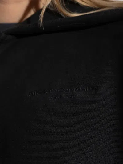 Alexander Wang Long-sleeved Hooded Sweatshirt