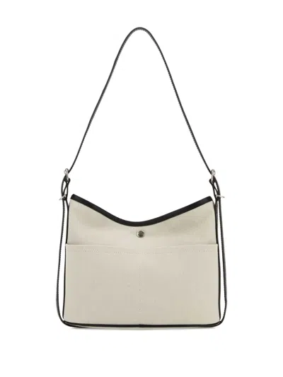Balenciaga Biarri Logo-plaque Canvas Shoulder Bag