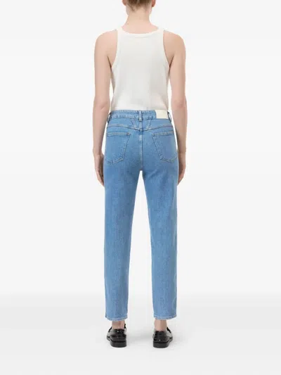 Closed High-waisted Jeans In Blue