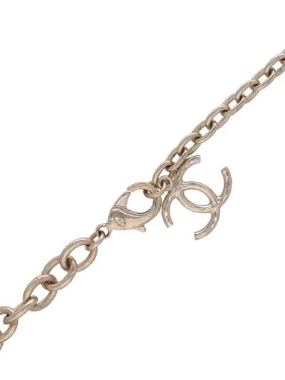 Pre-owned Chanel Cc Hula Hoop Cuba Necklace