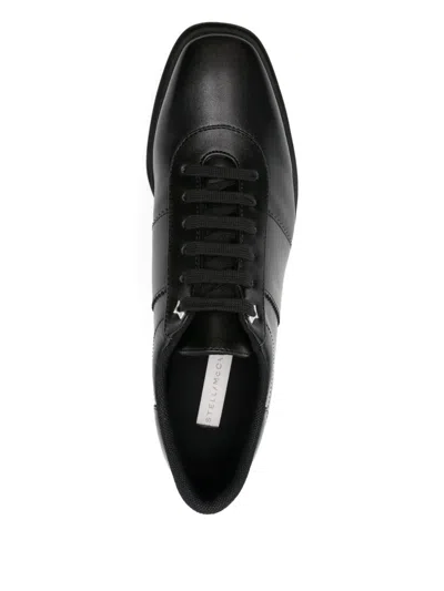 Stella Mccartney Elyse Platform Brogues With Contrast Sole In Black