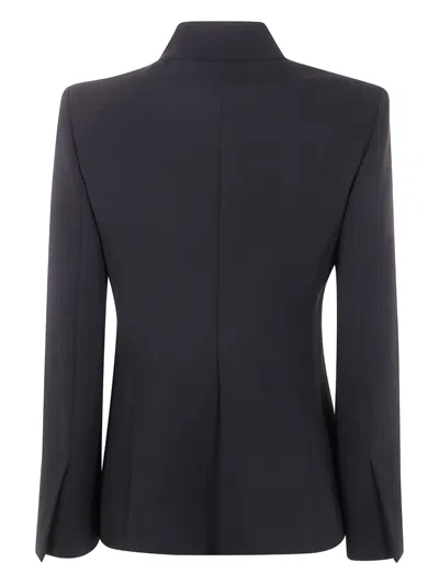 Max Mara Tailored Suit With Long Sleeves And Notched Lapel In Multi