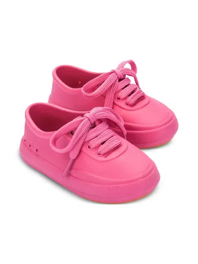 Melissa Free Hug Lace-up Sneakers In Pink