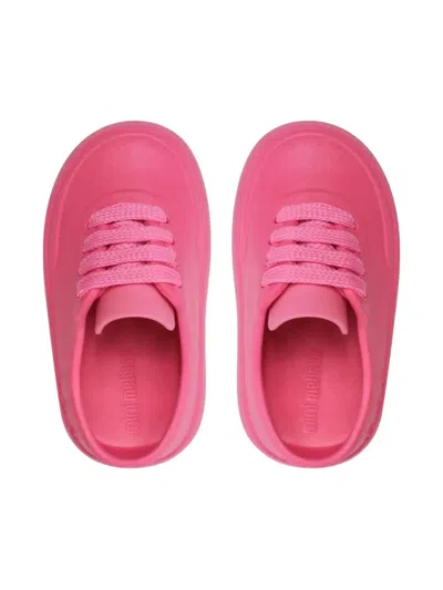 Melissa Free Hug Lace-up Sneakers In Pink