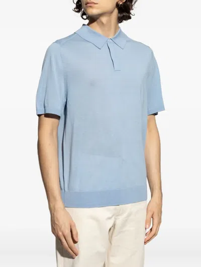 Paul Smith Short-sleeve Polo Shirt In Blue