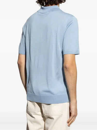 Paul Smith Short-sleeve Polo Shirt In Blue