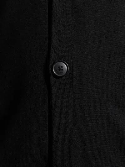 Paul Smith Signature Stripe Cardigan In Black
