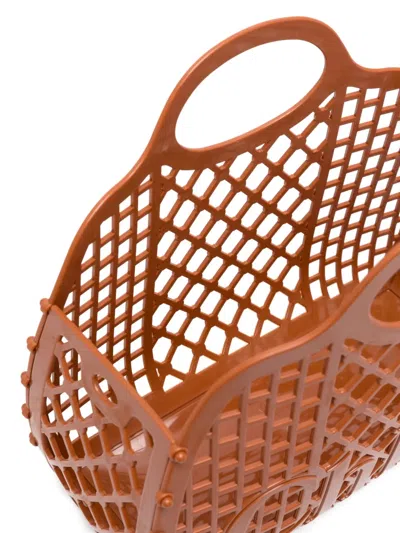 Chloé Cage Tote Bag In Jelly