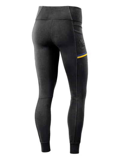 Nike Wonba Golden State Warriors Leggings In Gray