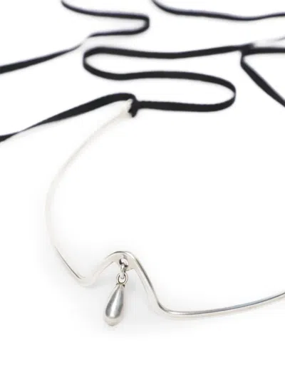 Ann Demeulemeester Kitta Diadem Headband In Metallic