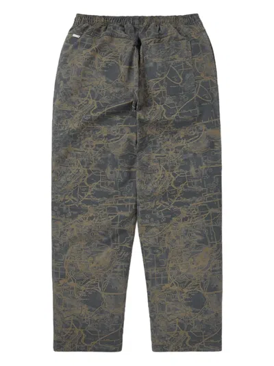 This Is Never That Graphic-print Drawstring Trousers