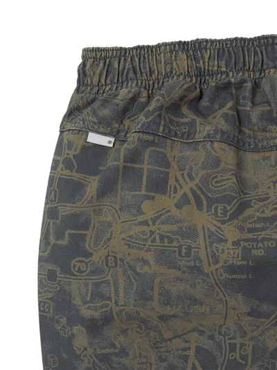 This Is Never That Graphic-print Drawstring Trousers