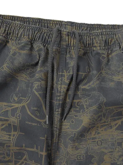 This Is Never That Graphic-print Drawstring Trousers