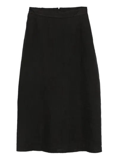 Kristensen Du Nord A-line Cotton Midi Skirt