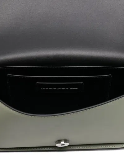 Karl Lagerfeld K/signature Logo Leather Bag