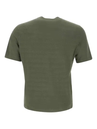 Filippo De Laurentiis Short-sleeve Crew-neck T-shirt In Green