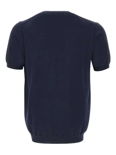 Diktat Short-sleeve Ribbed-edge Sweater