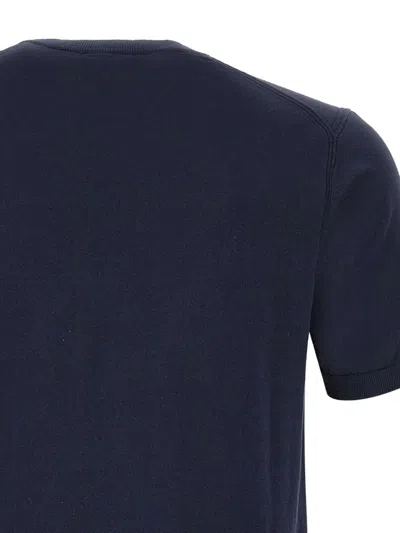 Diktat Short-sleeve Ribbed-edge Sweater