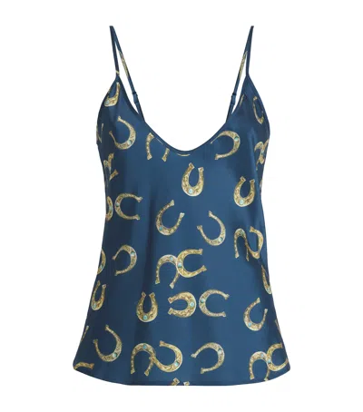 L Agence Satin Horseshoe Lexi Camisole