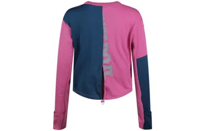 Nike (wmns) As W Nk Icnclsh Sphr Top Crew Cosmic Fuchsia In Pink
