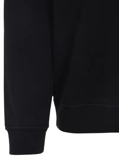Stone Island Logo Patch Pullover Sweatshirt