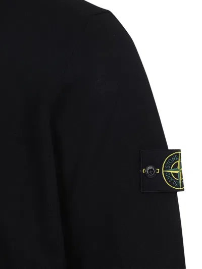 Stone Island Logo Patch Wool Sweater
