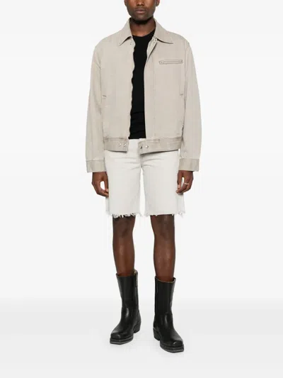 Agolde Multi-pocket Jeans In Nude