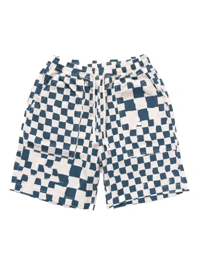 Service Works Chef Check-pattern Shorts