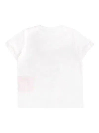 Versace Logo-detail Short-sleeve T-shirt In White