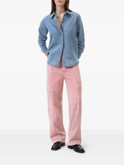 Closed Organic Cotton Shirt In Blue