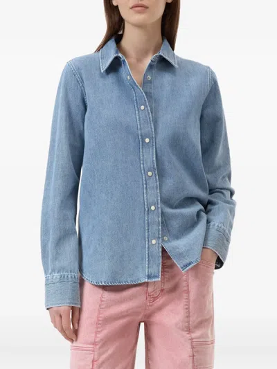 Closed Organic Cotton Shirt In Blue