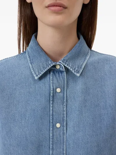 Closed Organic Cotton Shirt In Blue