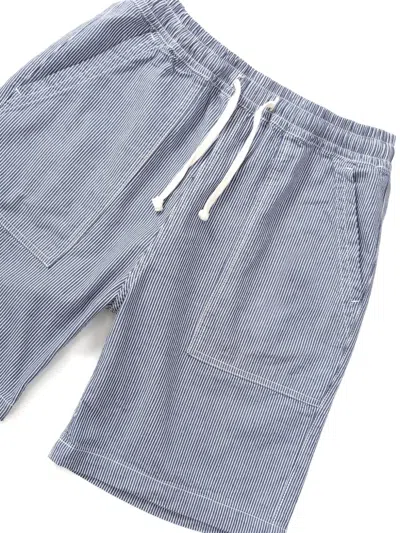 Service Works Chef Stripe-pattern Drawstring Shorts