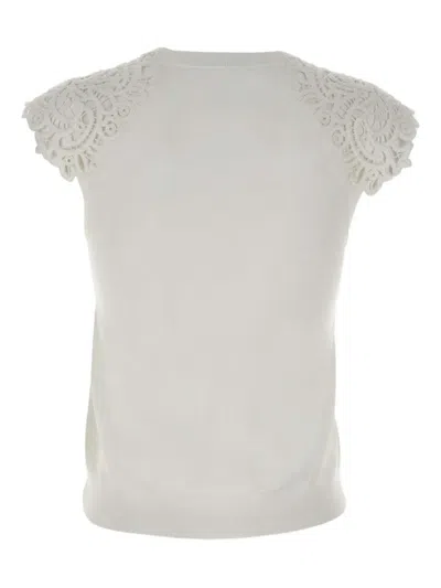 Kaos V-neck Top In Gray