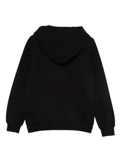 Rick Owens Hollywood Jason's Zip-up Hoodie In Black