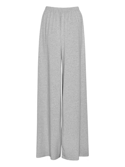 Rotate Birger Christensen Jersey Track Pants In Gray