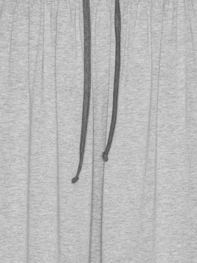 Rotate Birger Christensen Jersey Track Pants In Gray