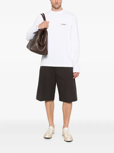 Jacquemus Le Tshirt Gros Grain Cotton Ls  T-shirt