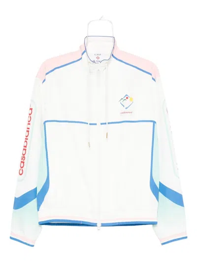 Casablanca Casa Sportif Jacket In White