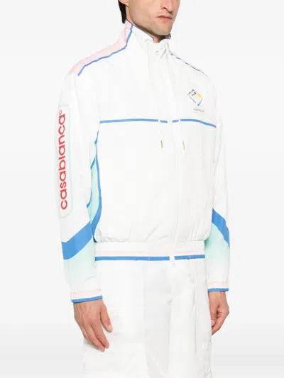 Casablanca Casa Sportif Jacket In White