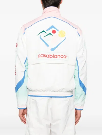 Casablanca Casa Sportif Jacket In White
