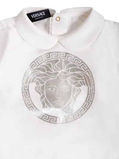Versace Medusa-logo Pajamas In White