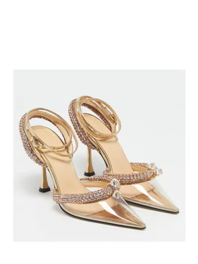Pre-owned Mach&mach  95mm Georgia Pumps