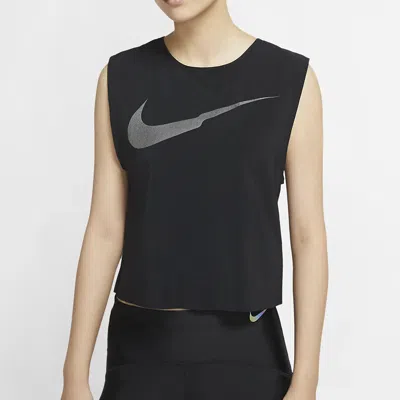 Nike (wmns)  As W Nk Run Dvn Tank Pleated Black