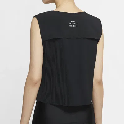 Nike (wmns)  As W Nk Run Dvn Tank Pleated Black