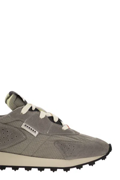 Run Of Men's Oxygen M - Sneakers Suede, Canvas And Leather